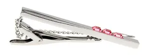 Alfiler de Corbata Cristal Rosa