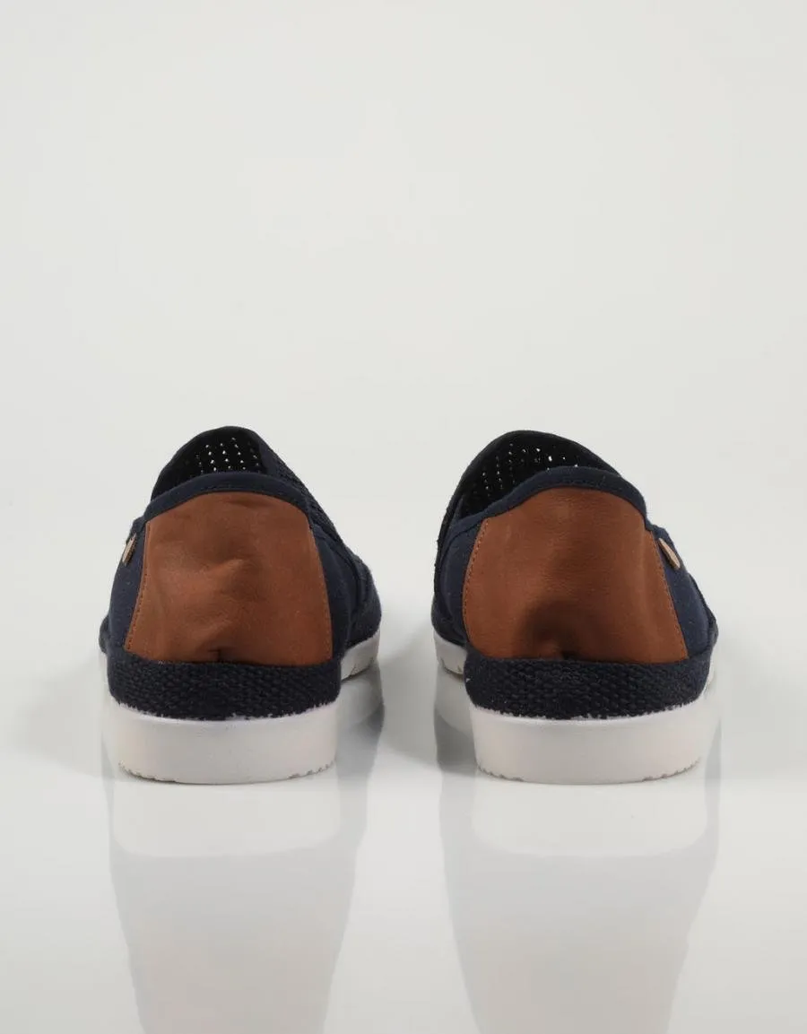  alparcatas VERBENAS Blade Rejilla Paris en Azul marinho 79292