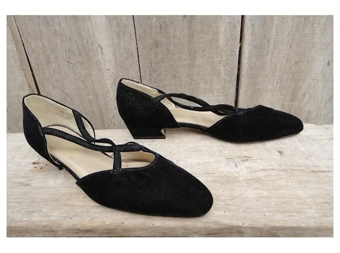 Autre Marque Bombas vintage 38,5 Negro 