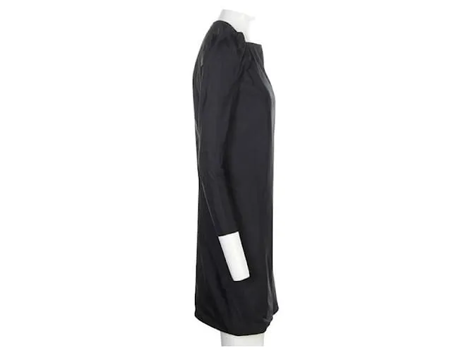 Autre Marque Vestido negro de diseñador contemporáneo 