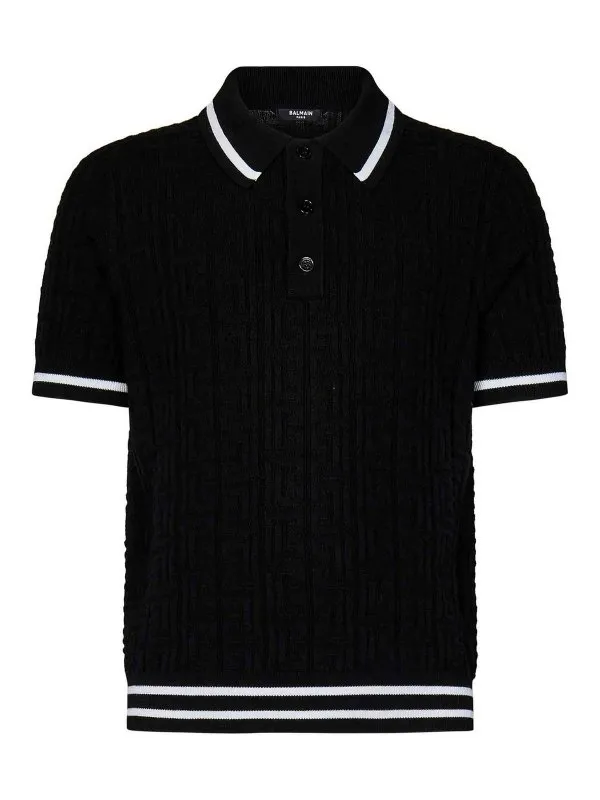 Balmain Polo - Negro