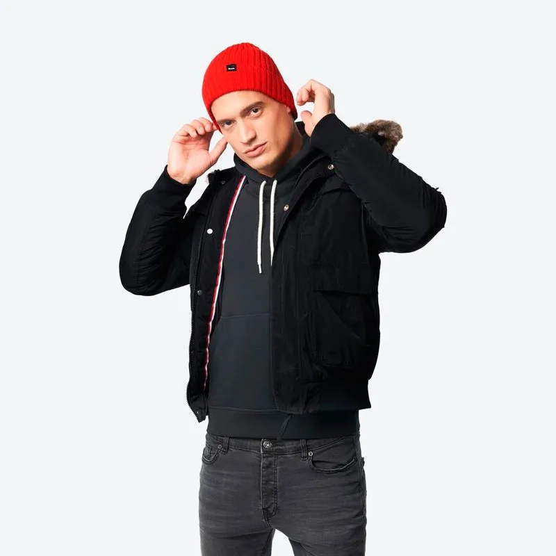 BENCH NOMENS BOMBER JACKET BLACK