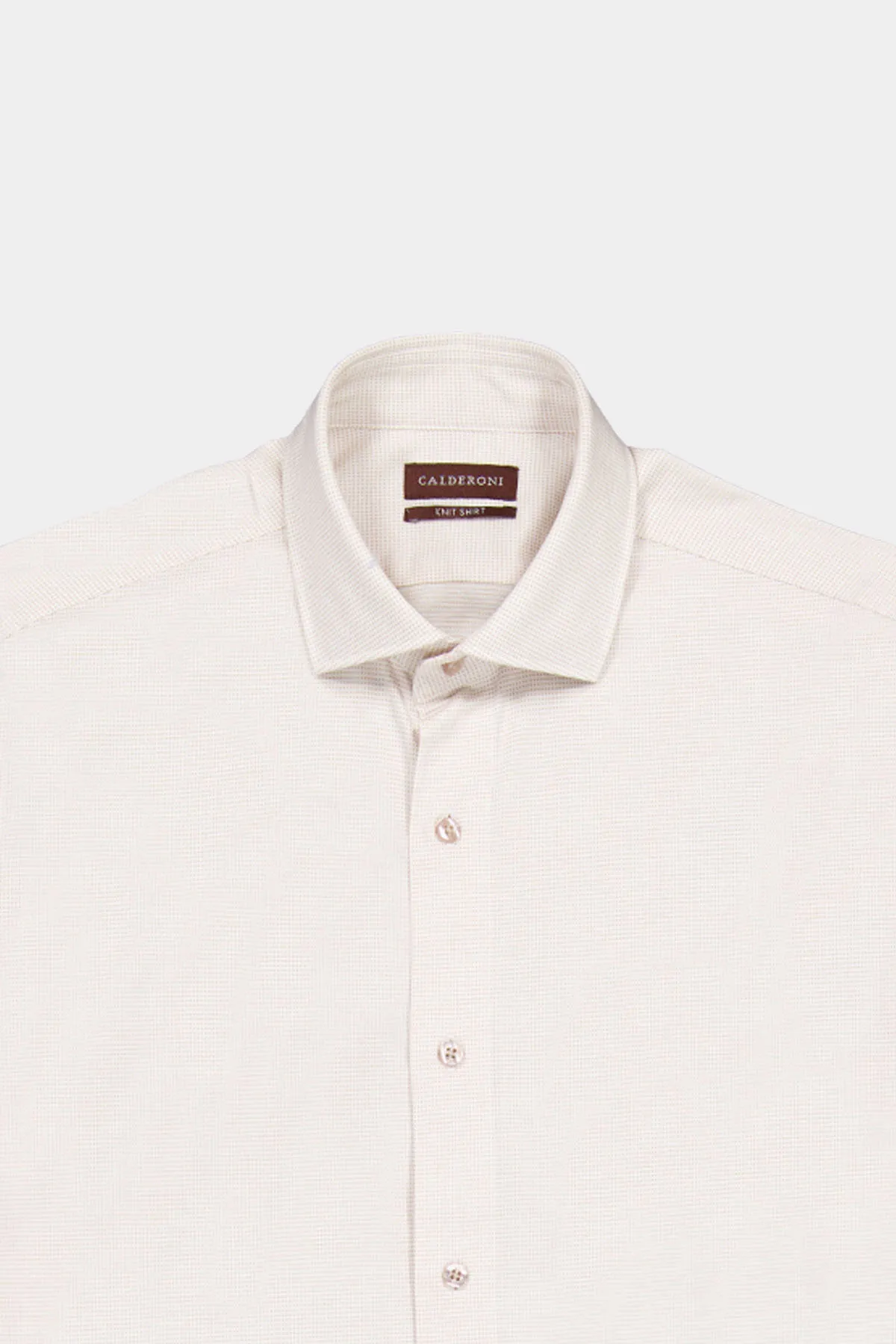 CAMISA FORMAL KNIT CALDERONI CONTEMPORARY FIT