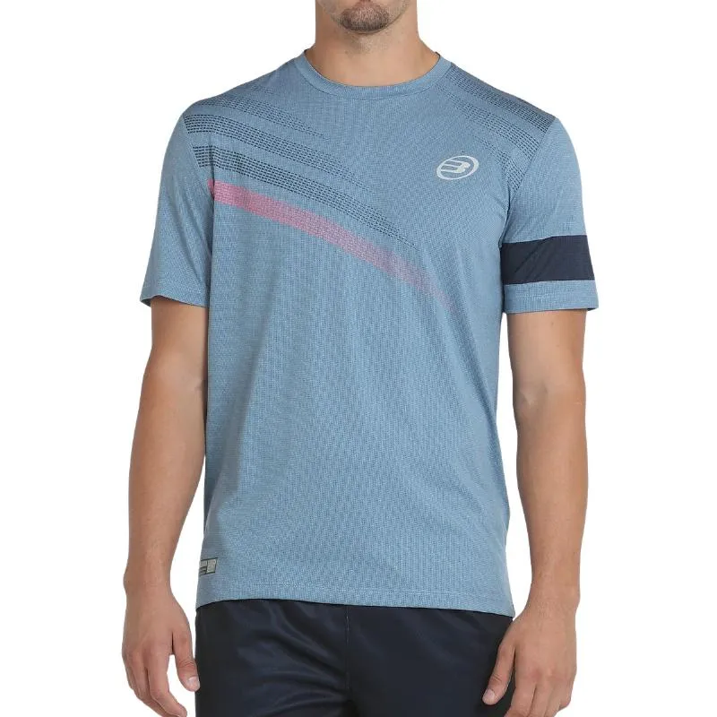 Camiseta Bullpadel Cambre Azul Sombra Vigore | Bullpadel