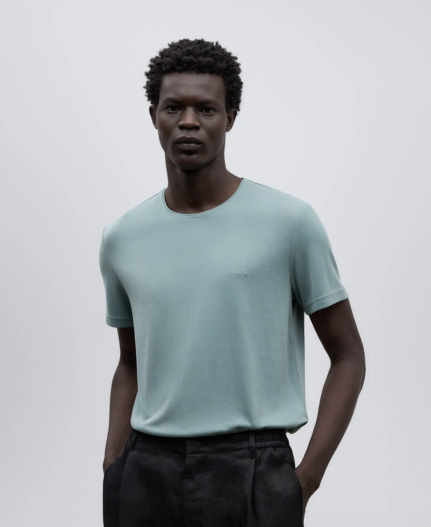 Camiseta regular fit hombre