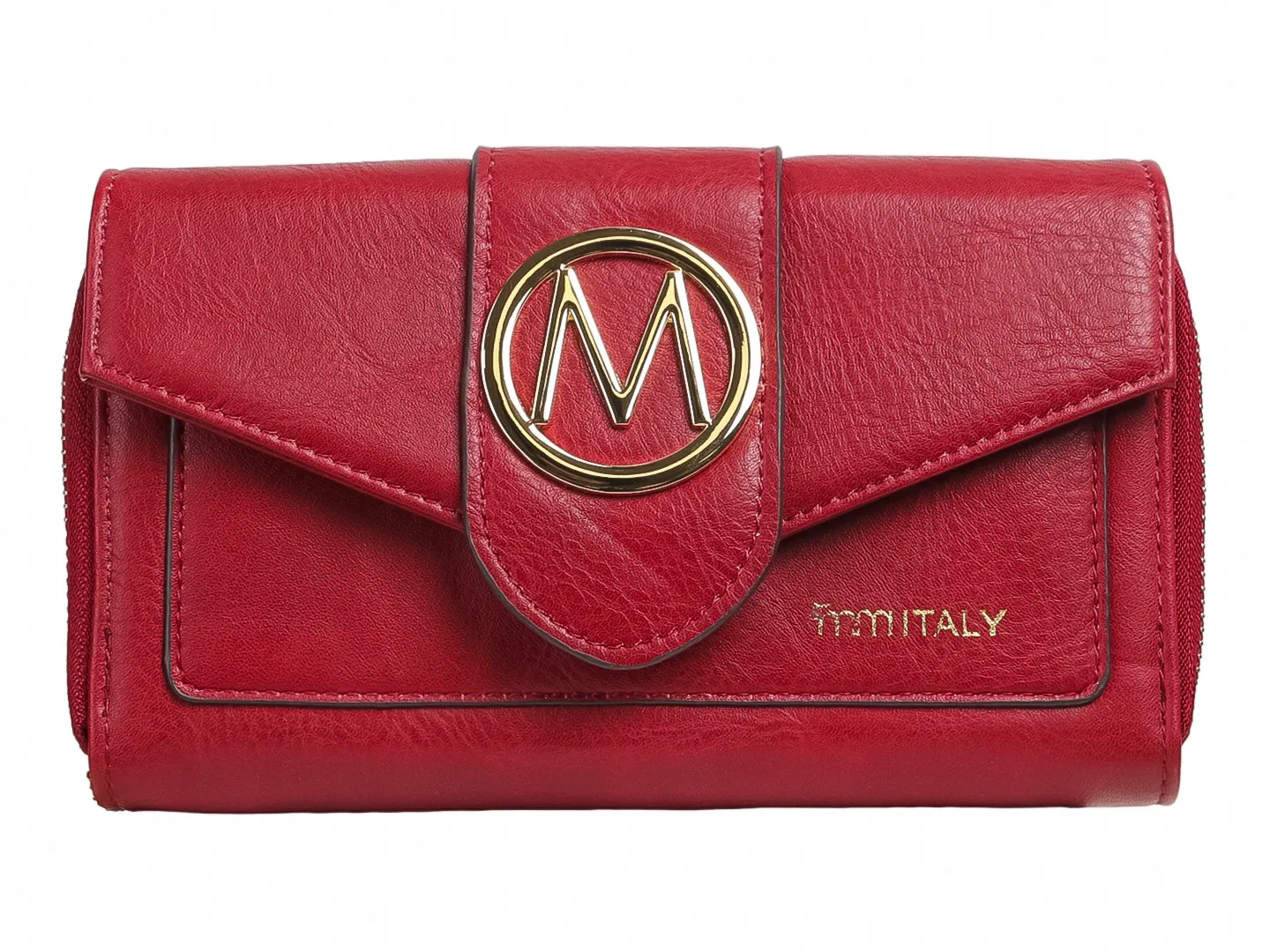 Cartera Mm Bolsas 9078 Color Tinto