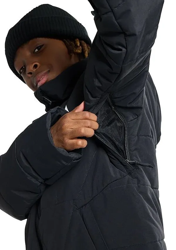 chaqueta Burton Spindal - True Black - unisex junior