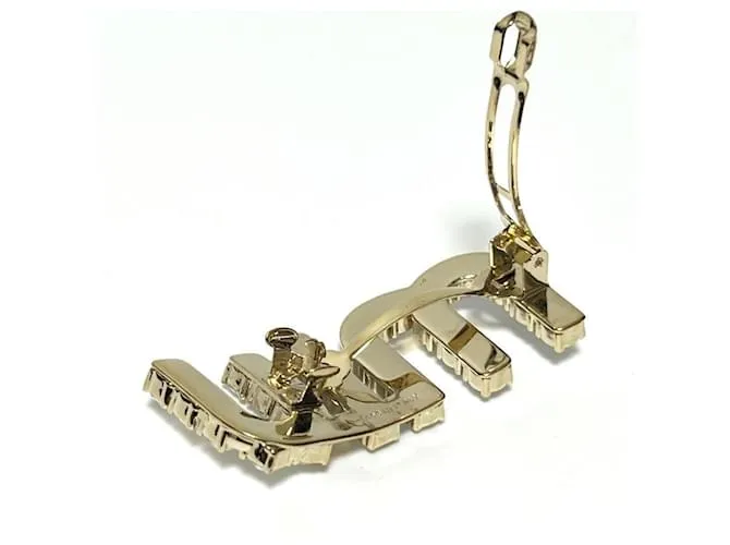 Clip para el cabello en oro Miu Miu para mujeres Dorado 