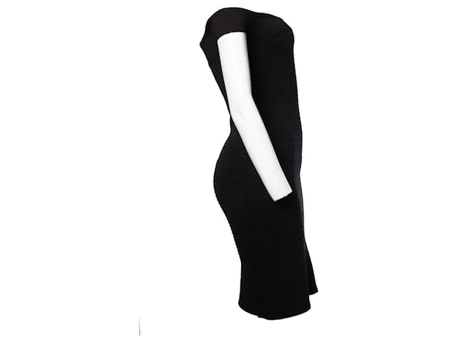IRO, Vestido negro con hombros descubiertos Nunzia 