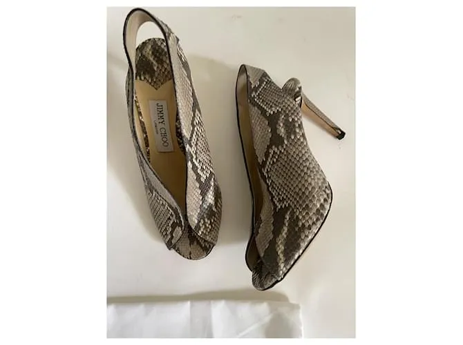 Jimmy Choo Sandalias Gris 