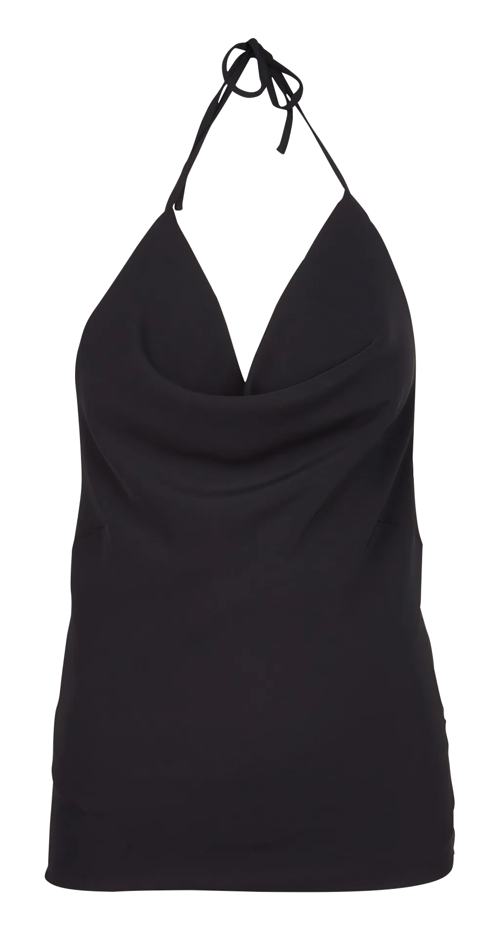 KOOKAI KATIA - Top cuello halter en negro