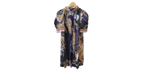 LEONARD Vestidos T.fr 38 Seda Multicolor 