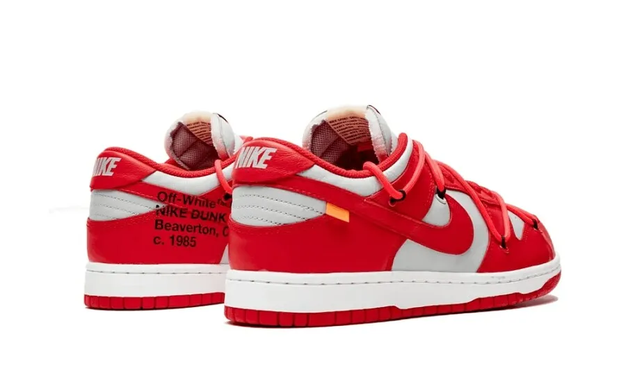 Nike Dunk Low Off-White University Red