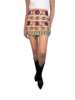 RAPSODIA Falda Bordada