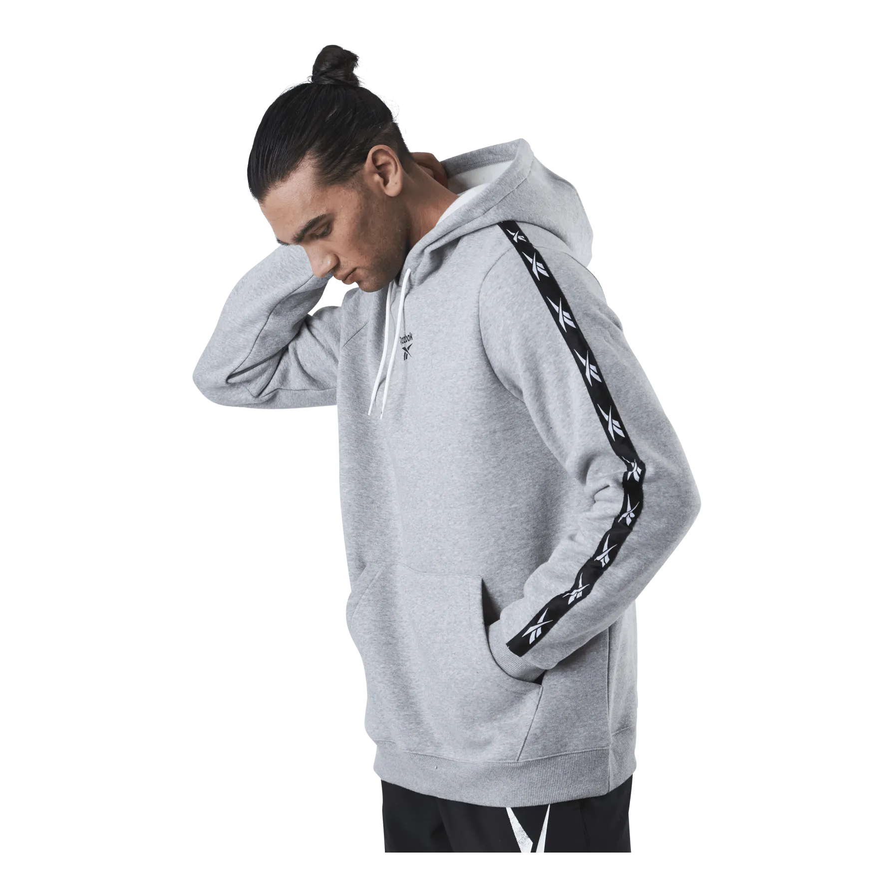 Reebok Te Tape Hoodie Grey