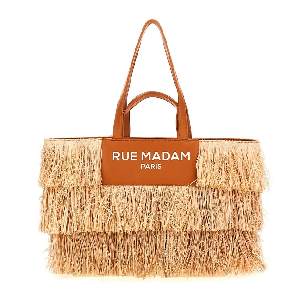 RUE MADAMBolso Shopping 'Flecos Boho Chic' Rue Madam Caral Bay T
