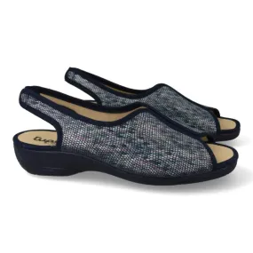 SANDALIAS CONFORT MUJER MAYOR MOD. LIRA MARINO