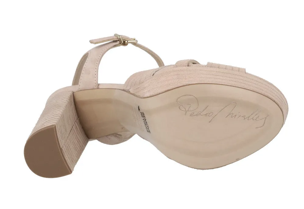 Sandalias Pedro Miralles Montefioralle con plataforma